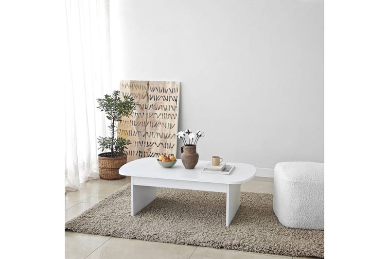 Malo Soffbord 105 cm - Vit - Möbler - Bord & matgrupp - Soffbord