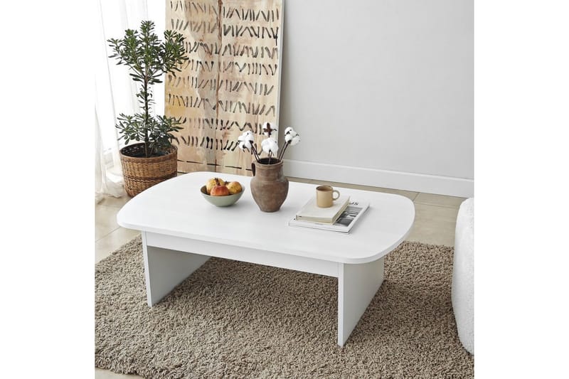 Malo Soffbord 105 cm - Vit - Möbler - Bord & matgrupp - Soffbord