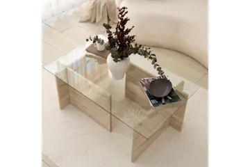 Malpani Soffbord 105 cm - Beige - Möbler - Bord & matgrupp - Soffbord