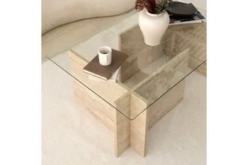 Malpani Soffbord 105 cm - Beige - Möbler - Bord & matgrupp - Soffbord