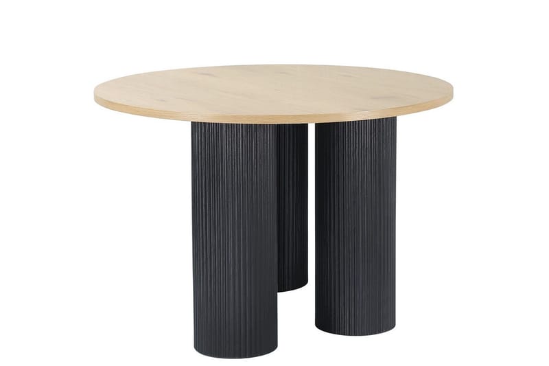 Mandan Matbord Rund 110 cm, Brun