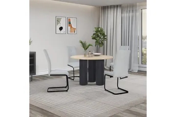 Mandan Matbord Rund 110 cm - Brun - Möbler - Bord & matgrupp - Matbord & köksbord