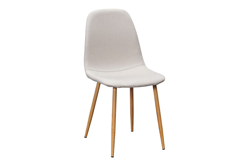 Marcelen Matbord Förlängningsbart med illäggsskiva +  4 st Nibe stol beige med ek ben - Brun/Beige - Möbler - Bord & matgrupp - Matgrupp