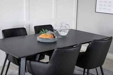 Marina Matbord 180 cm med 4 Comfort Karmstol - Möbler - Bord & matgrupp - Matgrupp