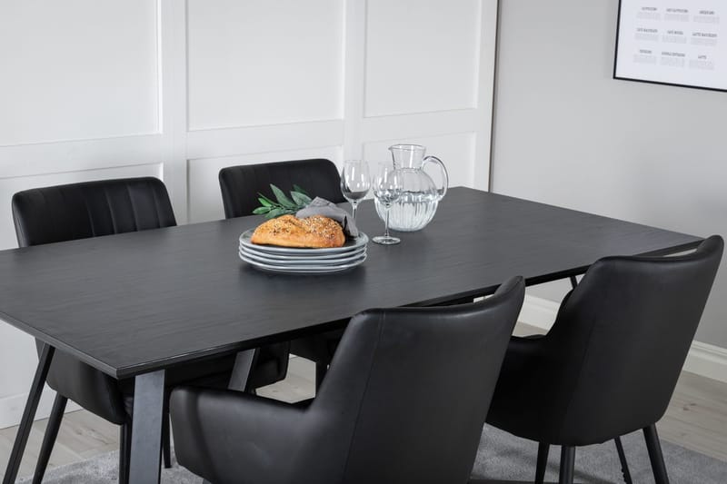 Marina Matbord 180 cm med 4 Comfort Karmstol - Möbler - Bord & matgrupp - Matgrupp