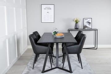 Marina Matbord 180 cm med 4 Comfort Karmstol - Möbler - Bord & matgrupp - Matgrupp
