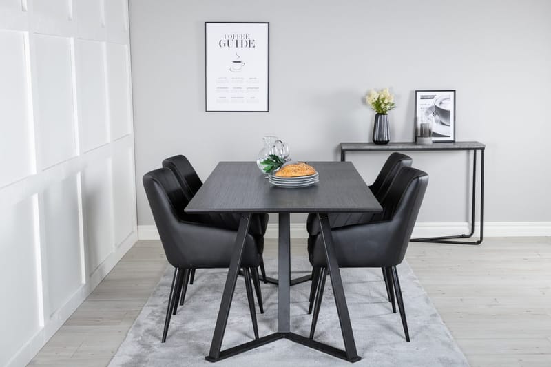 Marina Matbord 180 cm med 4 Comfort Karmstol - Möbler - Bord & matgrupp - Matgrupp