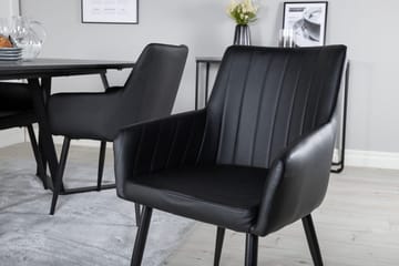 Marina Matbord 180 cm med 4 Comfort Karmstol - Möbler - Bord & matgrupp - Matgrupp