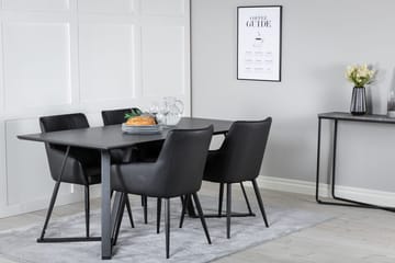 Marina Matbord 180 cm med 4 Comfort Karmstol - Möbler - Bord & matgrupp - Matgrupp
