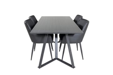 Marina Matbord 180 cm med 4 Comfort Karmstol - Möbler - Bord & matgrupp - Matgrupp