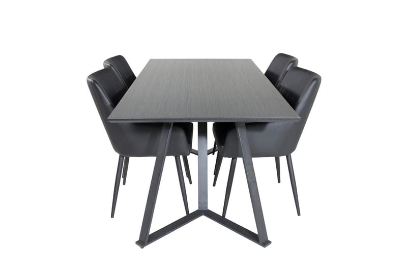 Marina Matbord 180 cm med 4 Comfort Karmstol - Möbler - Bord & matgrupp - Matgrupp