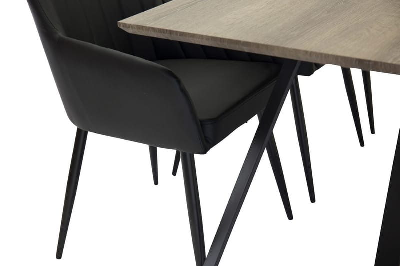 Marina Matbord 180 cm med 6 Comfort Karmstol - Möbler - Bord & matgrupp - Matgrupp