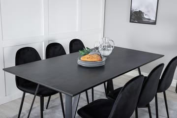 Marina Matgrupp 180 cm Rektangulär med 6 Polar stolar - Möbler - Bord & matgrupp - Matgrupp