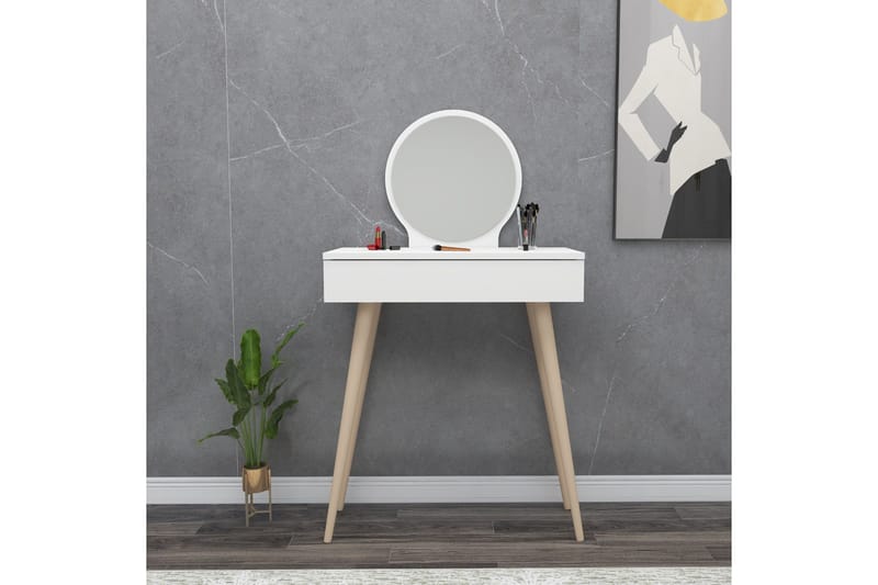 Markas Sminkbord 72 cm - Vit - Möbler - Bord & matgrupp - Sminkbord & toalettbord