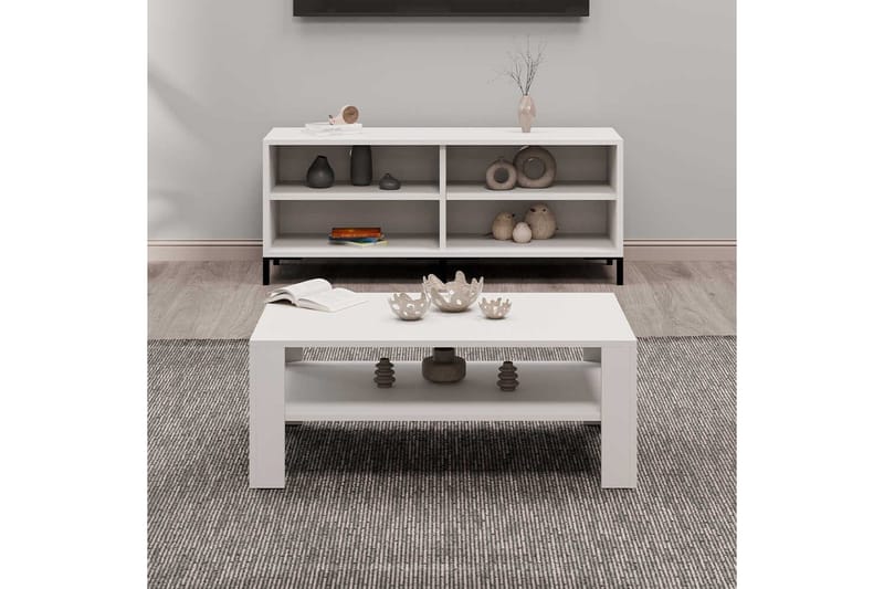 Masao Soffbord 110 cm - Vit - Möbler - Bord & matgrupp - Soffbord