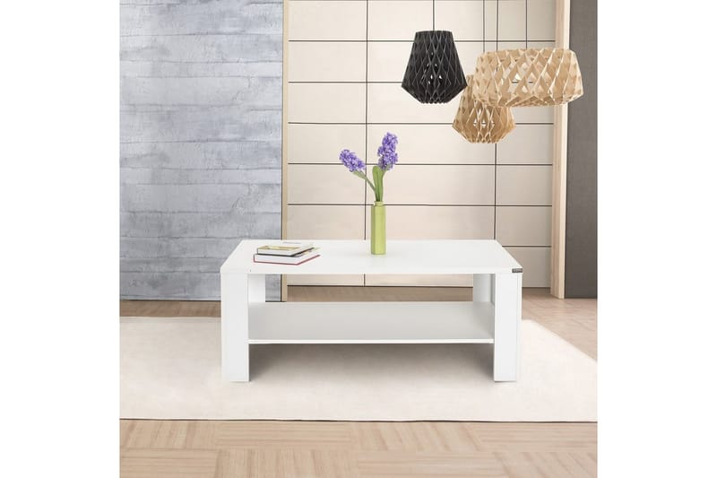 Masao Soffbord 110 cm - Vit - Möbler - Bord & matgrupp - Soffbord