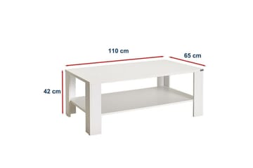 Masao Soffbord 110 cm - Vit - Möbler - Bord & matgrupp - Soffbord