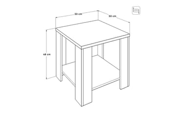 Masao Soffbord 50 cm - Mediumfärgat trä - Möbler - Bord & matgrupp - Soffbord