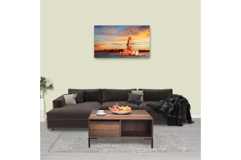 Masao Soffbord 90 cm - Brun - Möbler - Bord & matgrupp - Soffbord