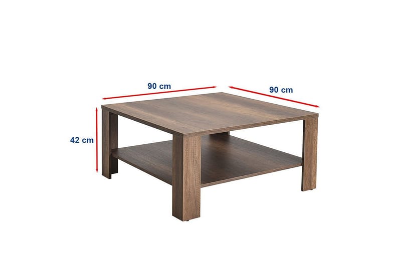 Masao Soffbord 90 cm - Chokladbrun - Möbler - Bord & matgrupp - Soffbord