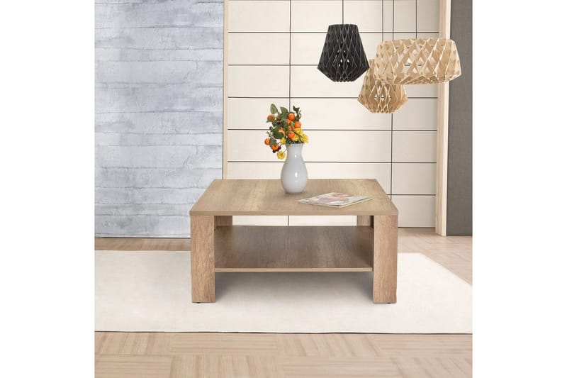 Masao Soffbord 90 cm - Ljusbrun - Möbler - Bord & matgrupp - Soffbord