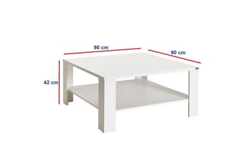 Masao Soffbord 90 cm - Vit - Möbler - Bord & matgrupp - Soffbord