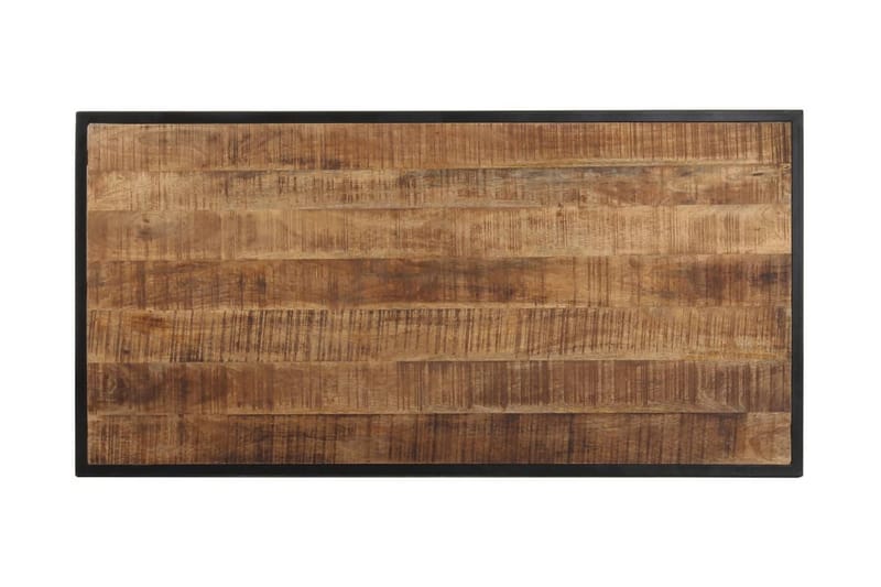 Matbord 120 cm grovt mangoträ - Brun - Matbord & köksbord
