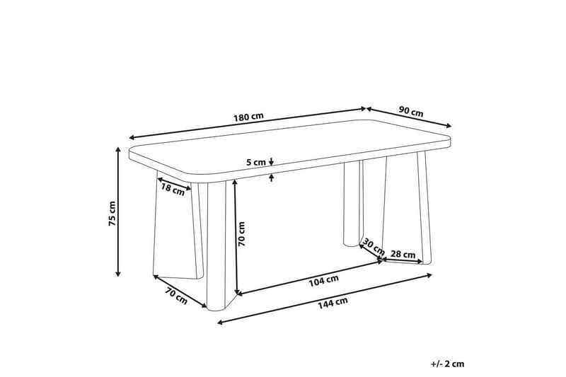 Matbord Atlin - Möbler - Bord & matgrupp - Matbord & köksbord