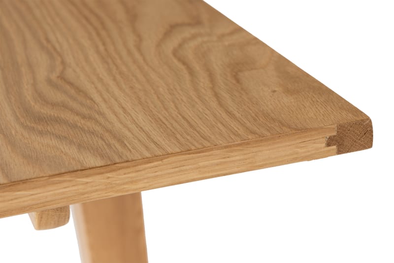 Matbord Barke Förlängningsbart 180-280 cm Massiv Ek - Brun - Matbord & köksbord