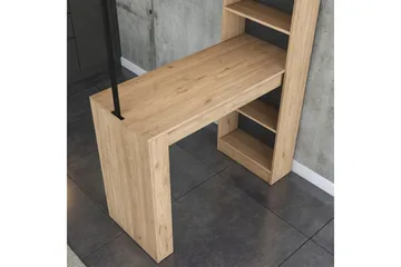 Matbord Beloumont Valnöt / Svart - Svart/Mörkbrun - Möbler - Bord & matgrupp - Matbord & köksbord