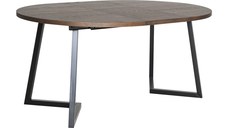 Matbord Brisjö inkl 2 Tillägg Ø120 - 200 cm - Brun - Möbler - Bord & matgrupp - Matbord & köksbord