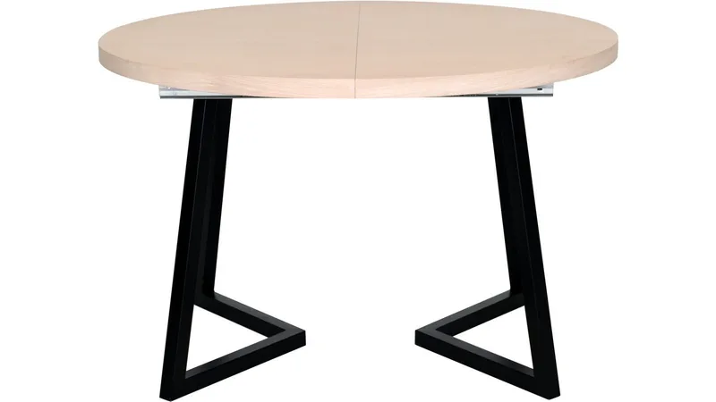 Matbord Brisjö inkl 2 Tillägg Ø120 - 200 cm - Vitpigmenterad - Möbler - Bord & matgrupp - Matbord & köksbord