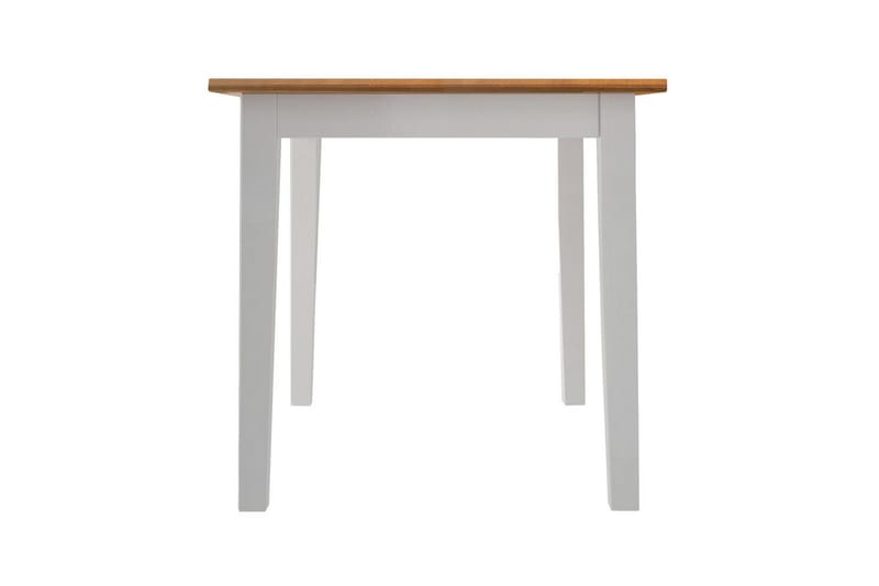 Matbord Dakota Vit/Honung - Vit/Honung - Möbler - Bord & matgrupp - Matbord & köksbord