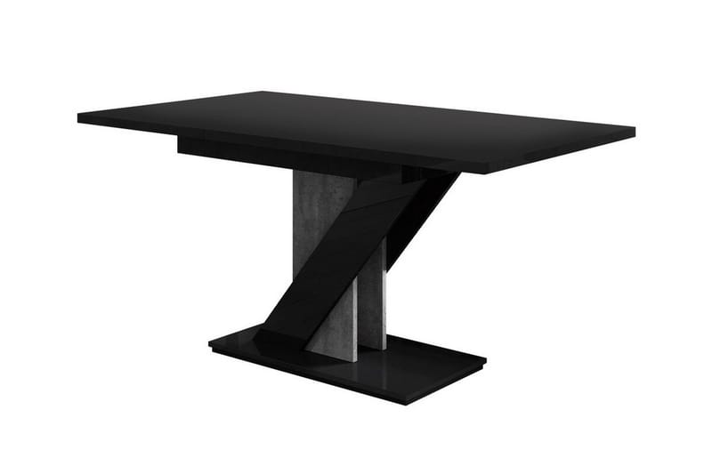 Matbord Denogal 80 cm - Svart - Matbord & köksbord