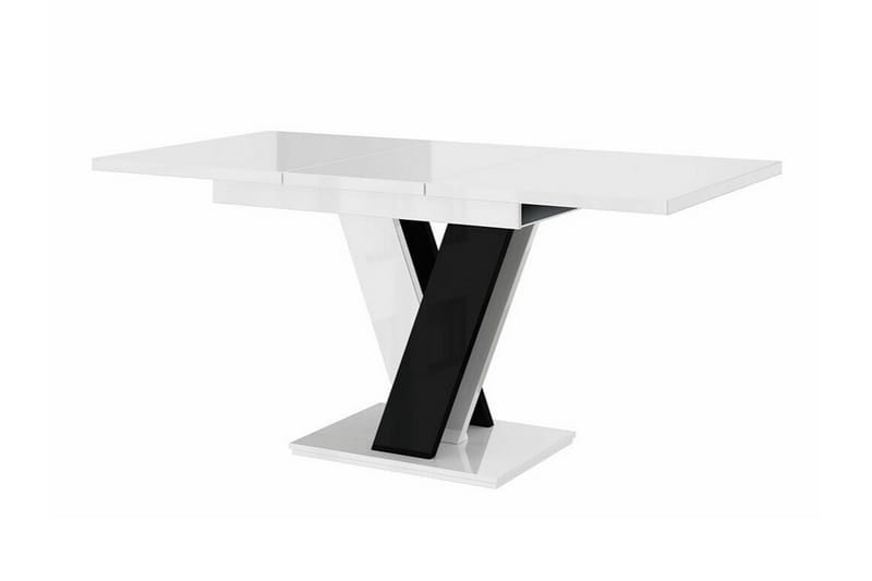 Matbord Denogal 80 cm - Vit - Matbord & köksbord