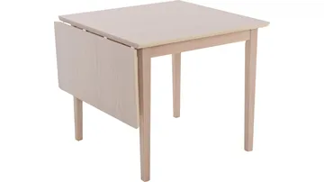 Matbord Drevik med Klaff 85x85 cm - Vit - Möbler - Bord & matgrupp - Klaffbord & hopfällbart bord