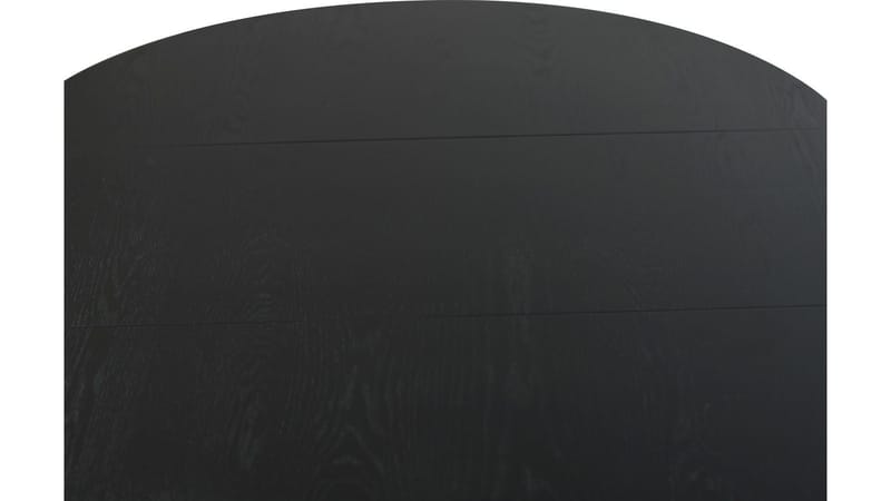 Matbord Fjorden Med 2 tillägg 105 cm - Svartlackad ekfaner - Möbler - Bord & matgrupp - Matbord & köksbord