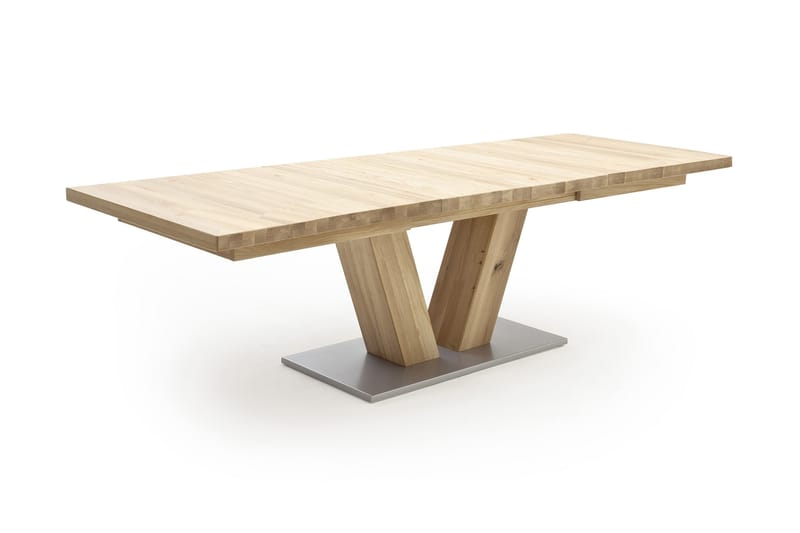 Matbord Gorrell Förlängningsbart 180 cm - Trä|Natur - Matbord & köksbord