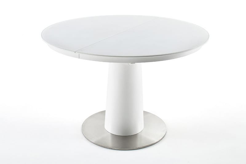 Matbord Hydento Förlängningsbart 120 cm - Vit - Matbord & köksbord