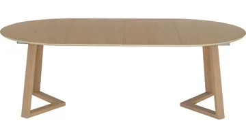 Matbord Jämtorrås ø130/230 cm - Vitpigmenterad ek - Möbler - Bord & matgrupp - Matbord & köksbord