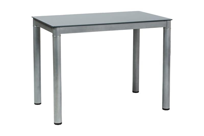 Matbord Jelka 100 cm - Glas/Grå - Matbord & köksbord