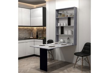 Abi Matbord 203 cm Sten - Svart/Grå - Möbler - Bord & matgrupp - Matbord & köksbord