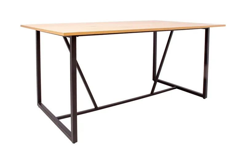 Amsterdam Matbord Ek/Svart - Möbler - Bord & matgrupp - Matbord & köksbord