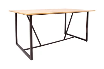 Amsterdam Matbord Ek/Svart - Möbler - Bord & matgrupp - Matbord & köksbord