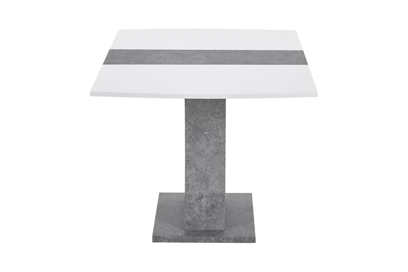 Azusa Förlängningsbart Matbord 140 cm - Vit/Grå - Möbler - Bord & matgrupp - Matbord & köksbord