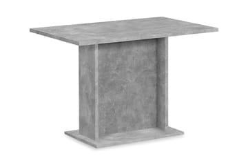 Bandol Rektangulärt Matbord 110 cm med Betongutseende - Grå - Möbler - Bord & matgrupp - Matbord & köksbord