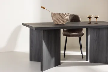 Bassholmen Matbord 180x90 cm - Svart - Möbler - Bord & matgrupp - Matbord & köksbord