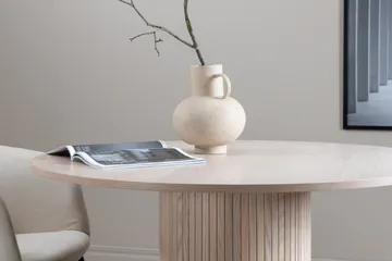 Bianca Matbord 110 cm Runt - Beige - Möbler - Bord & matgrupp - Matbord & köksbord