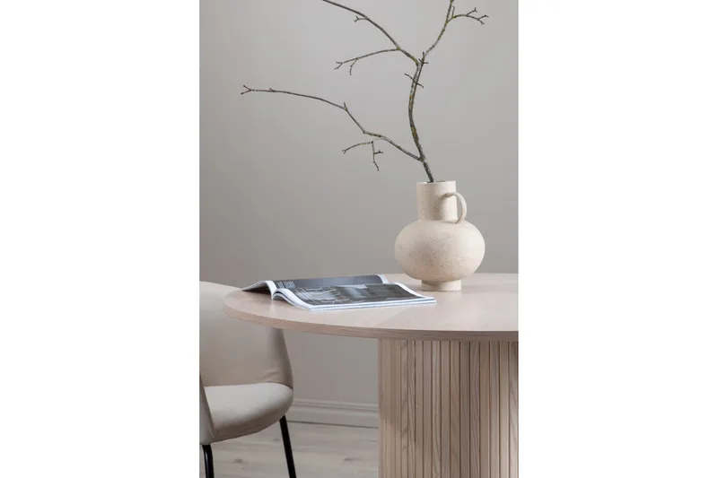 Bianca Matbord 110 cm Runt - Beige - Möbler - Bord & matgrupp - Matbord & köksbord