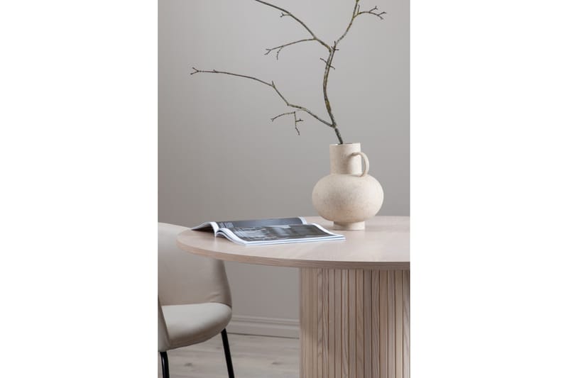 Bianca Matbord 110 cm Runt - Beige - Möbler - Bord & matgrupp - Matbord & köksbord